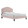 thumbnail image 1 of Daisy Performance Velvet Twin Platform Bed-MOD-7043, 1 of 9