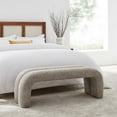 thumbnail image 1 of Dax Accent Bench in Khaki, 1 of 9
