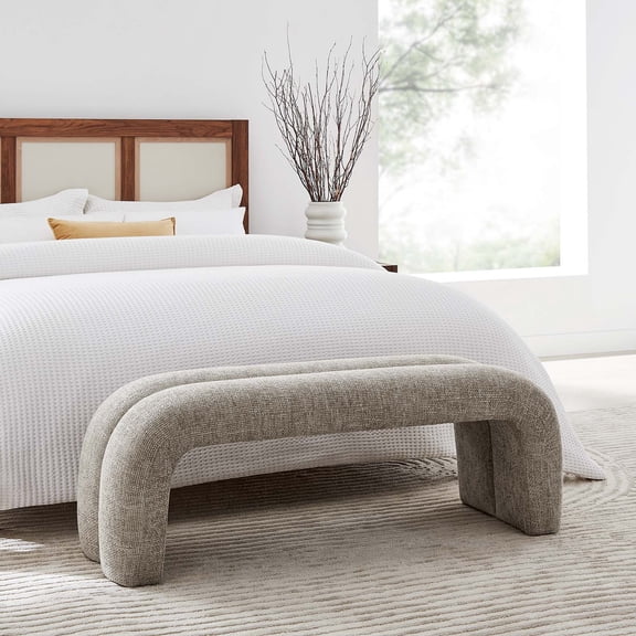 Dax Accent Bench in Khaki