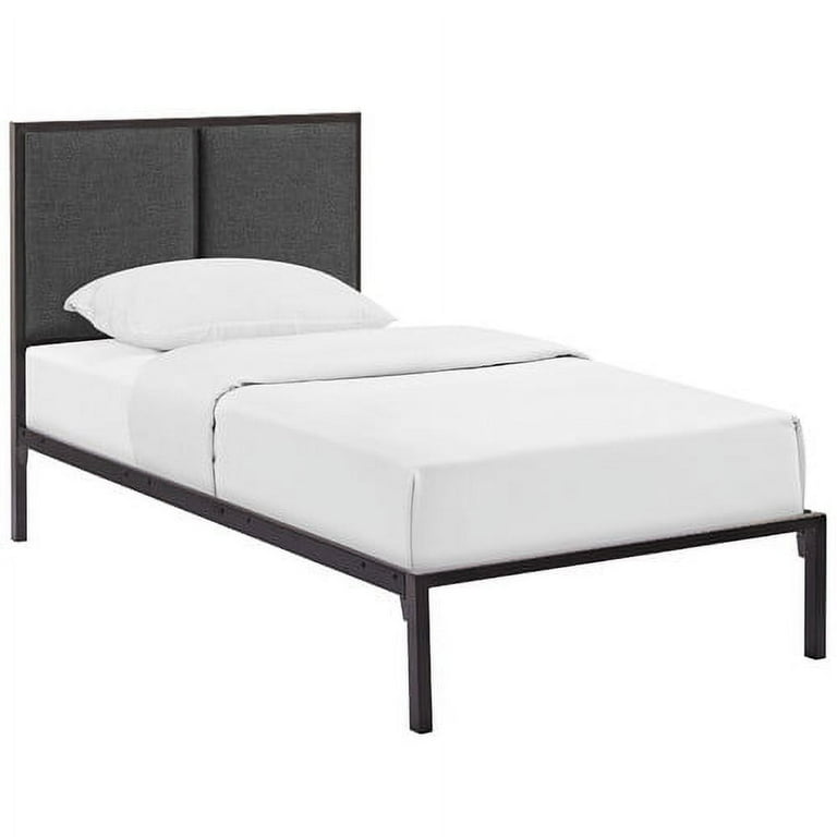 Laddi twin upholstered panel bed 2025
