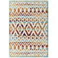 thumbnail image 1 of Modway Reflect Tamako Diamond and Chevron Moroccan Trellis 8x10 Indoor / Outdoor Area Rug in Multicolored, 1 of 5