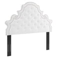 thumbnail image 1 of Modway Diana Tufted Performance Velvet Twin Headboard in White, 1 of 9
