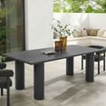 thumbnail image 1 of Modway Nautica Outdoor Patio 87" Rectangular Aluminum Dining Table in Graphite, 1 of 9
