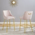 thumbnail image 1 of Modway Discern Bar Stools - Set of 2 in Pink, 1 of 8