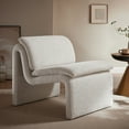thumbnail image 1 of Modway Dune Boucle Upholstered Armless Accent Chair in Parchment, 1 of 9