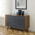 thumbnail image 1 of Modway Dylan Dresser in Walnut Gray, 1 of 7