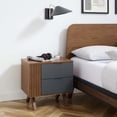 thumbnail image 1 of Modway Dylan Nightstand in Walnut Gray, 1 of 7