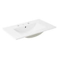thumbnail image 1 of Modway EEI-4837-WHI White Ceramic 18" x 30" x 6.5" Rectangular Bathroom Sink, 1 of 5