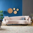 thumbnail image 1 of Modway Echo Performance Velvet Sofa, Multiple Colors, 1 of 8