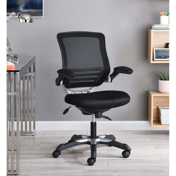 Modway Edge Office Chair with Mesh Back and Seat, Multiple Colors