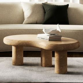 Elowen Coffee Table in Travertine