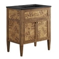 thumbnail image 1 of Modway Elysian 30" Wood Bathroom Vanity in Black Brown, 1 of 12