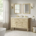 thumbnail image 1 of Modway Elysian 48" Double Sink Bathroom Vanity in Burl, 1 of 10