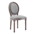 thumbnail image 1 of Modway Emanate Vintage French Upholstered Fabric Dining Side Chair, 1 of 9