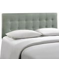 thumbnail image 1 of Modway Emily Tufted Button Headboard, King, Gray, 1 of 7