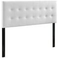 thumbnail image 1 of Modway Emily King Upholstered Vinyl Headboard in White, 1 of 7