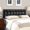 thumbnail image 1 of Modway Emily Tufted Button Headboard, King, Black, 1 of 6