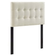 thumbnail image 1 of Modway Emily Twin Upholstered Fabric Headboard in Ivory, 1 of 9