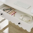 thumbnail image 1 of Emmeline Writing Desk in White, 1 of 9