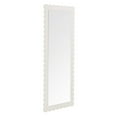 thumbnail image 1 of Modway Emmeline Scalloped Rectangle Floor Mirror in White, 1 of 9