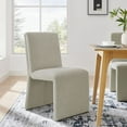 thumbnail image 1 of Modway Emory Dining Side Chair in Linen Brown, 1 of 9