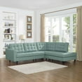 thumbnail image 1 of Modway Empress 2 Piece Upholstered Fabric Right Facing Sectional, Multiple Colors, 1 of 8