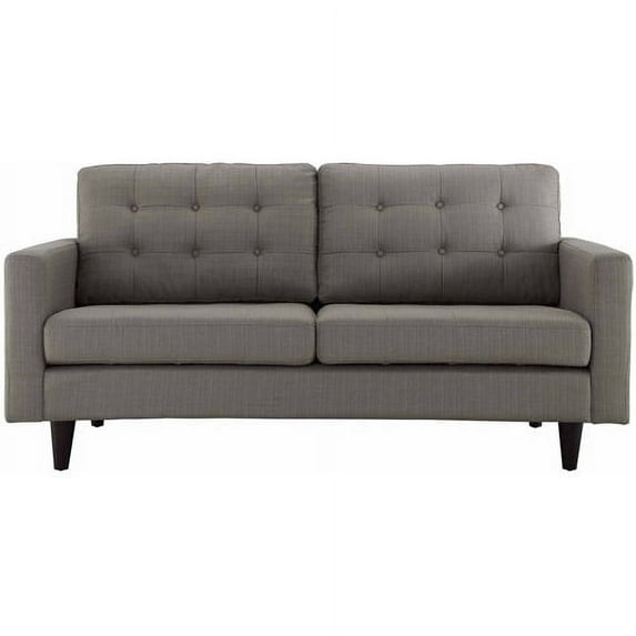 Modway Empress Tufted Upholstered Loveseat, Multiple Colors