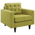 thumbnail image 1 of Modway Empress Upholstered Fabric Armchair in Wheatgrass, 1 of 5