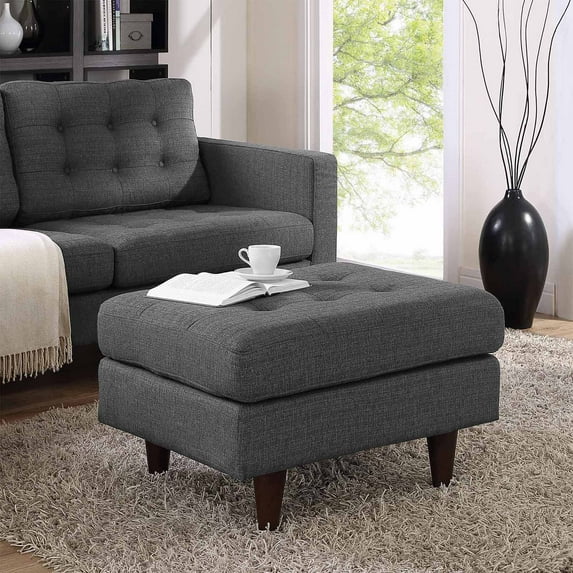 Modway Empress Upholstered Ottoman, Multiple Colors