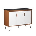 thumbnail image 1 of Modway Energize 48" MDF and Particleboard Bathroom Vanity - Cherry/White/Black, 1 of 6