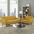 thumbnail image 1 of Modway Engage Armchair and Loveseat Set of 2 in Citrus, 1 of 6