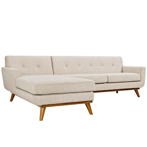 Modway Engage Left-Facing Sectional Sofa, Multiple Colors