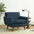 thumbnail image 1 of Modway Engage Upholstered Fabric Armchair in Azure, 1 of 5
