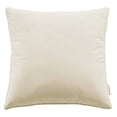 thumbnail image 1 of Modway Enhance 20" Performance Velvet Throw Pillow in Ivory, 1 of 4