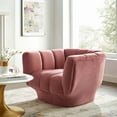 thumbnail image 1 of Entertain Vertical Channel Tufted Performance Velvet Armchair by Modway, 1 of 4