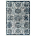 thumbnail image 1 of Entourage Kensie Distressed Vintage Floral Moroccan Trellis 8x10 Area Rug in Ivory and Blue, 1 of 8