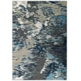 thumbnail image 1 of Modway Entourage Foliage Contemporary Modern Abstract 8x10 Area Rug in Blue, Tan, Gray, 1 of 8