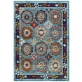 thumbnail image 1 of Modway Entourage Odile Floral Moroccan Trellis Area Rug - Blue/Red/Orange/Yellow, 1 of 7
