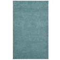 thumbnail image 1 of Modway Enyssa 5' x 8' Shag Area Rug in Aqua Blue and Ivory, 1 of 7