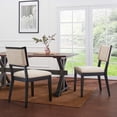 thumbnail image 1 of Modway Esquire Dining Chairs - Set of 2 in Beige, 1 of 8