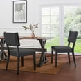 thumbnail image 1 of Modway Esquire Dining Chairs - Set of 2 in Gray, 1 of 8