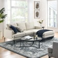 thumbnail image 1 of Modway Evermore Right-Facing Upholstered Fabric Sectional Sofa in Beige, 1 of 8