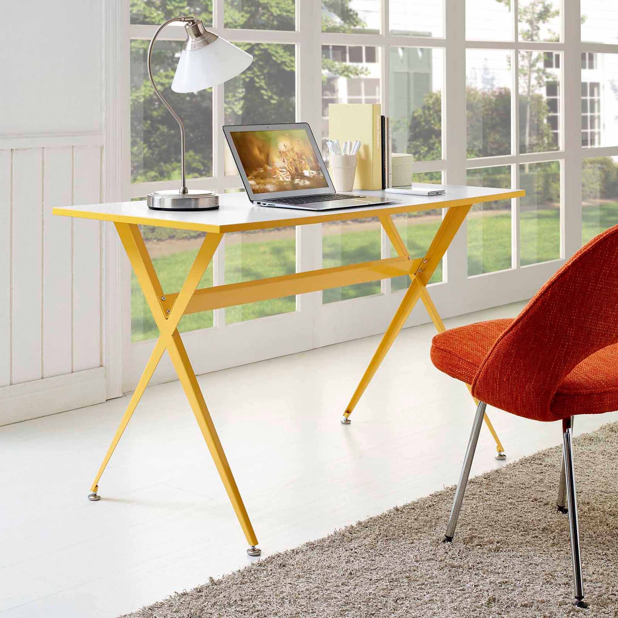 Modway Expound Office Desk or Drafting Table, Multiple Colors