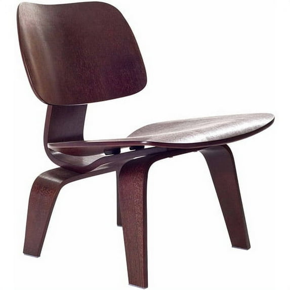 Modway Fathom Molded Plywood Lounge Chair, Multiple Colors