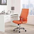 thumbnail image 1 of Modway Finesse Highback Leatherette Office Chair, Multiple Colors, 1 of 5