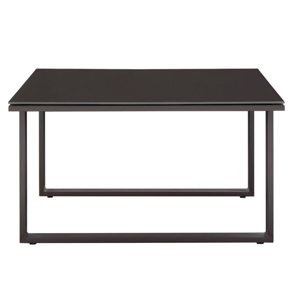 Modway Fortuna Outdoor Patio Side Table in Brown