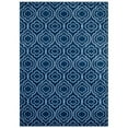 thumbnail image 1 of Modway Frame Transitional Moroccan Trellis 5x8 Area Rug in Moroccan Blue and Light Blue, 1 of 7