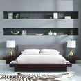 thumbnail image 1 of Modway Freja 3 Piece Queen Fabric Bedroom Set in Cappuccino Gray, 1 of 4