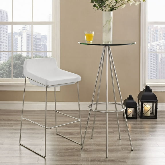 Modway Garner Bar Stool in White