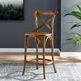 thumbnail image 1 of Modway Gear 39.5" Modern Style Elm Wood Counter Stool in Walnut Finish, 1 of 10